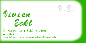 vivien eckl business card